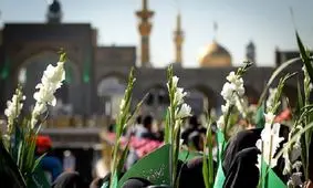 حرم امام رضا (ع) امشب گلباران می‌شود