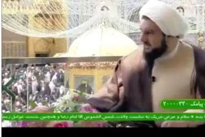 فیلم| پخش ماهواره از شبکه سه، حین ارتباط مستقیم با مشهد!