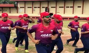 آخرین تمرین تیم ملی بیس‌بال ایران قبل از دیدار با پاکستان برگزار شد