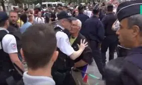 ماکرون را در جشن روز ملی فرانسه هو کردند