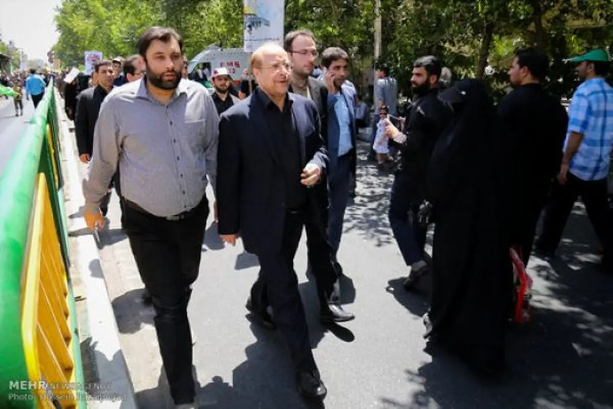 توضیحات الیاس قالیباف پسر شهردار سابق تهران درباره عکس پدرش با هادی رضوی متهم بانک سرمایه