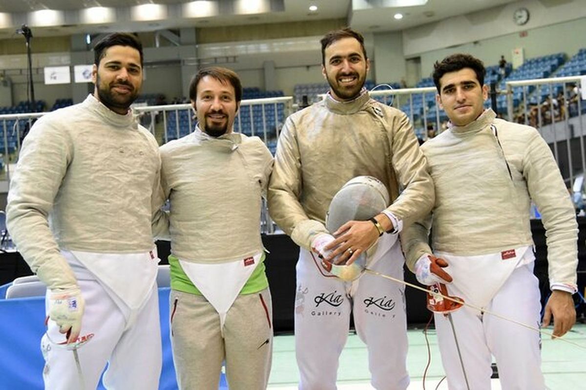 صعود سابریست های ایران به جدول 64 نفره شمشیر بازی قهرمانی جهان