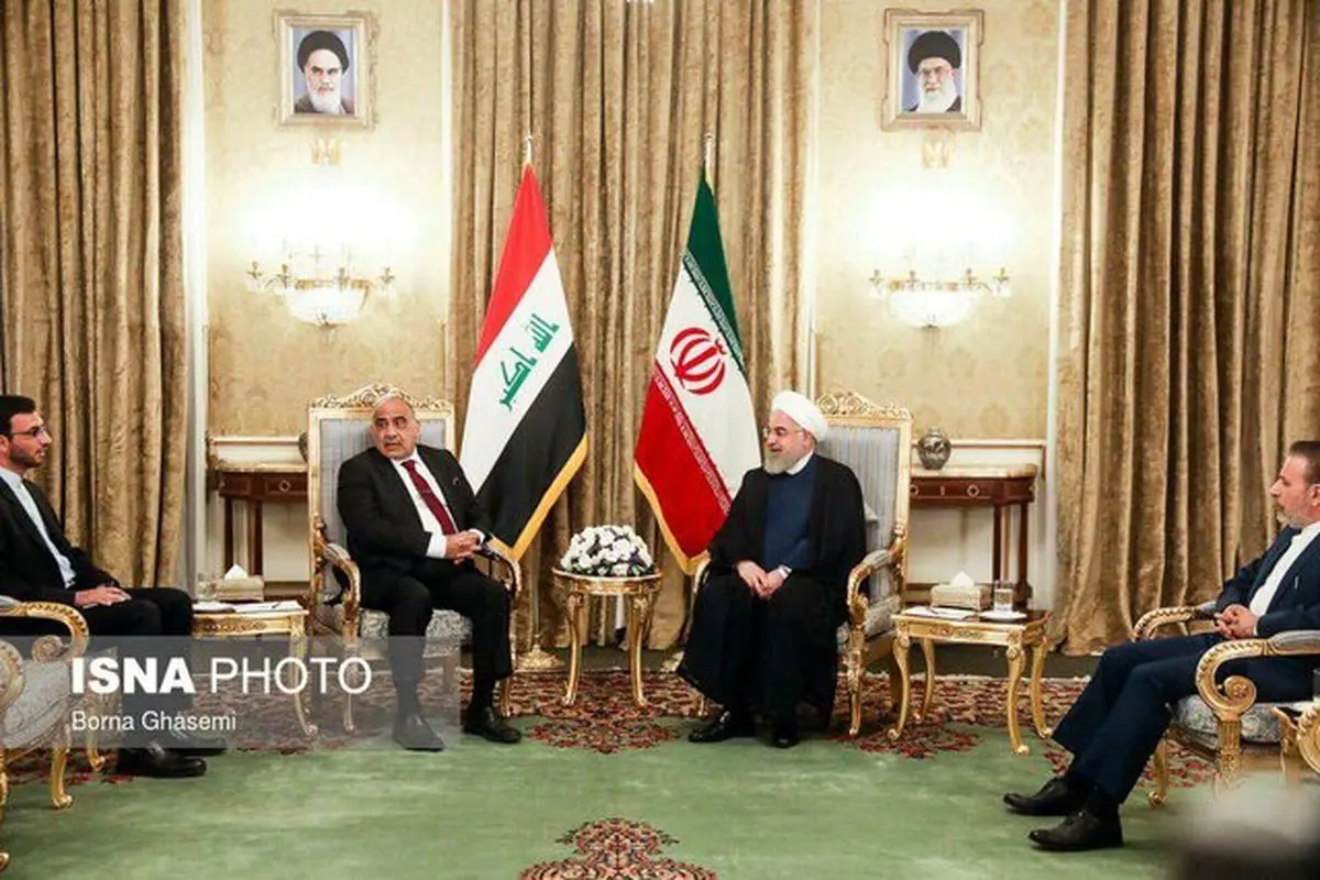 دور از انتظار نیست که عبدالمهدی برای ارسال پیام دولت لندن به تهران سفر کرده باشد