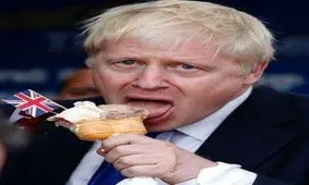 عکس تایمز از بوریس جانسون به مناسبت نخست‌وزیری او
