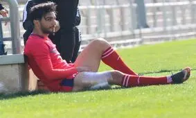 هافبک مصدوم پرسپولیس فردا جراحی می‌شود