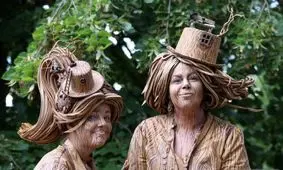 بزرگترین جشنواره مجسمه‌های زنده در اروپا