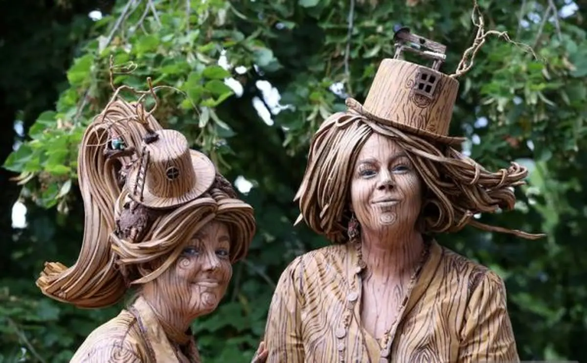 بزرگترین جشنواره مجسمه‌های زنده در اروپا