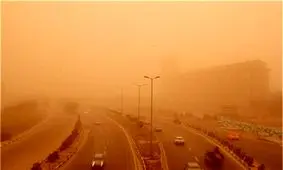 وزش باد شدید همراه با گرد و خاک در برخی استان های کشور