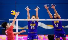 روسیه، برزیل و ایتالیا به نیمه نهایی رسیدند/ ایران یک ست برای صعود می‌خواهد