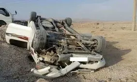 ۲۰ مصدوم بر اثر واژگونی تویوتا