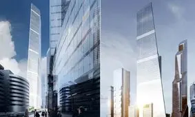 بزرگترین آسمان خراش اروپا که از بال هواپیما ساخته می‌شود