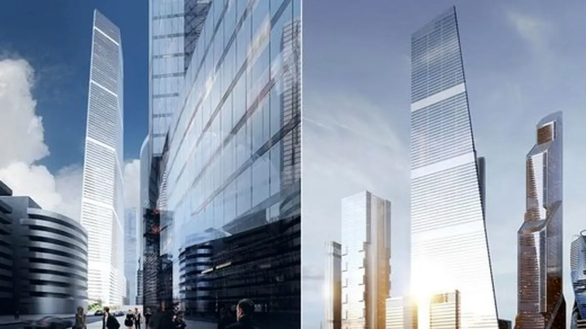 بزرگترین آسمان خراش اروپا که از بال هواپیما ساخته می‌شود