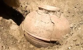 کشف یک سفال ۶ هزار ساله+تصاویر