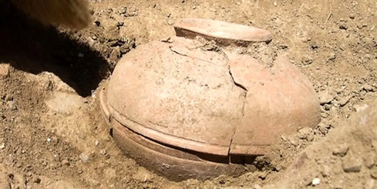 کشف یک سفال ۶ هزار ساله+تصاویر