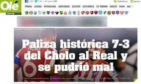 بازتاب رسانه‌های جهان به شکست تاریخی رئال مادرید از اتلتیکو