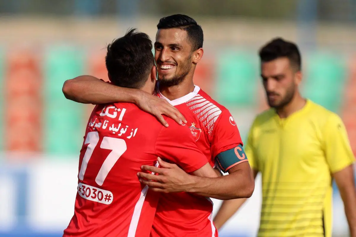 جلسه علیپور و عرب در ساختمان باشگاه