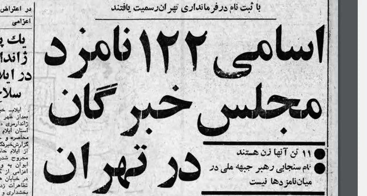از سیدمهدی هاشمی و زهرا رهنورد تا صادق خلخالی و نورالدین کیانوری؛ لیست متفاوت کاندیداهای نخستین دوره مجلس خبرگان تهران