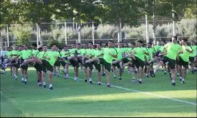 رژه داوران در کمپ تیم های ملی