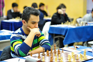 صدرنشینی طباطبایی در دور هشتم مسابقات آزاد شطرنج سوئیس