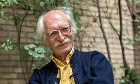 تصویری از جوانیِ محمود دولت‌آبادی، همراه با مهین شهابی در فیلم «گاو»