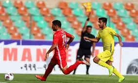 دیدار تدارکاتی پرسپولیس برابر نساجی مازندران