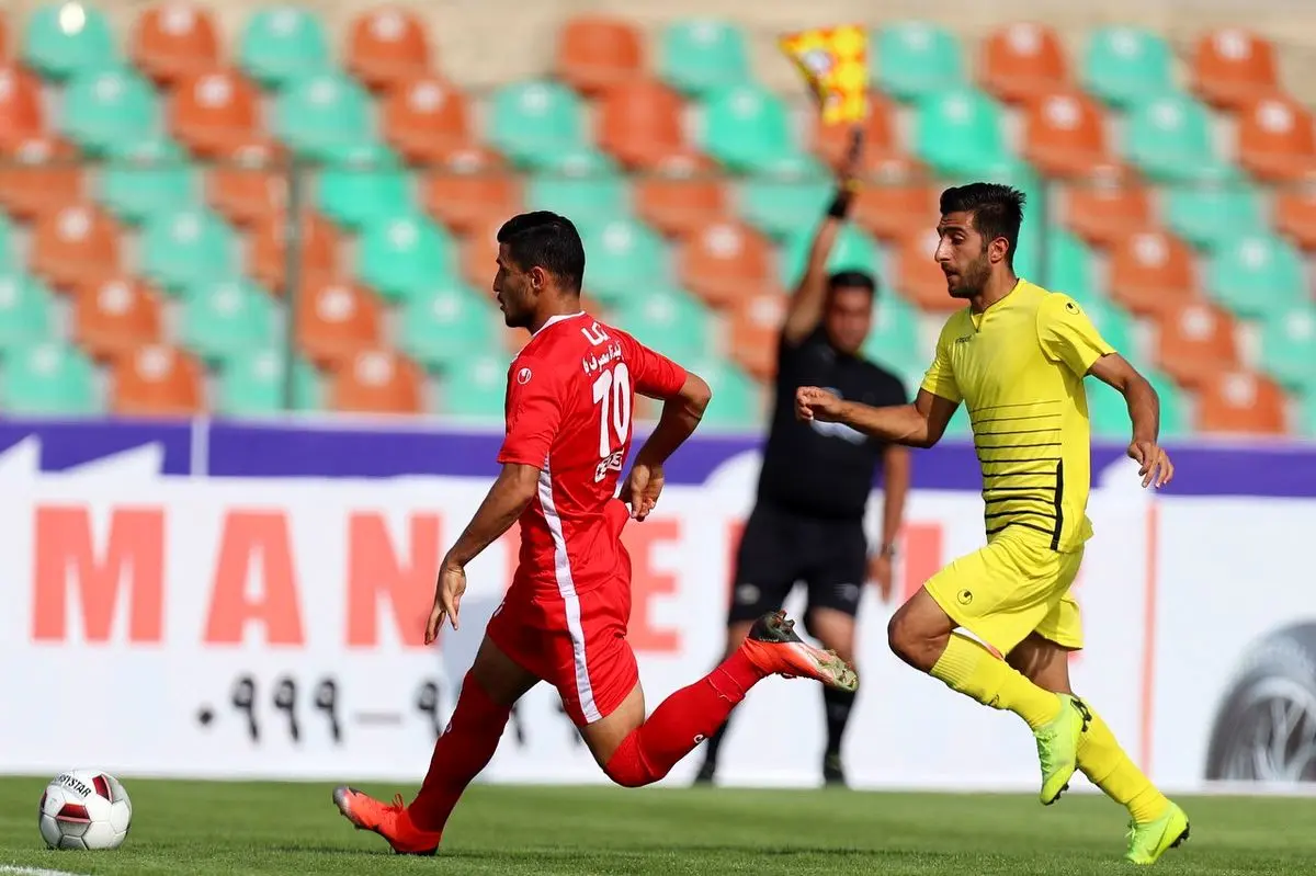 دیدار تدارکاتی پرسپولیس برابر نساجی مازندران