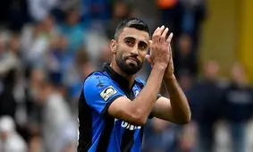 غیبت رضایی در برد ۶ گله کلوب بروژ