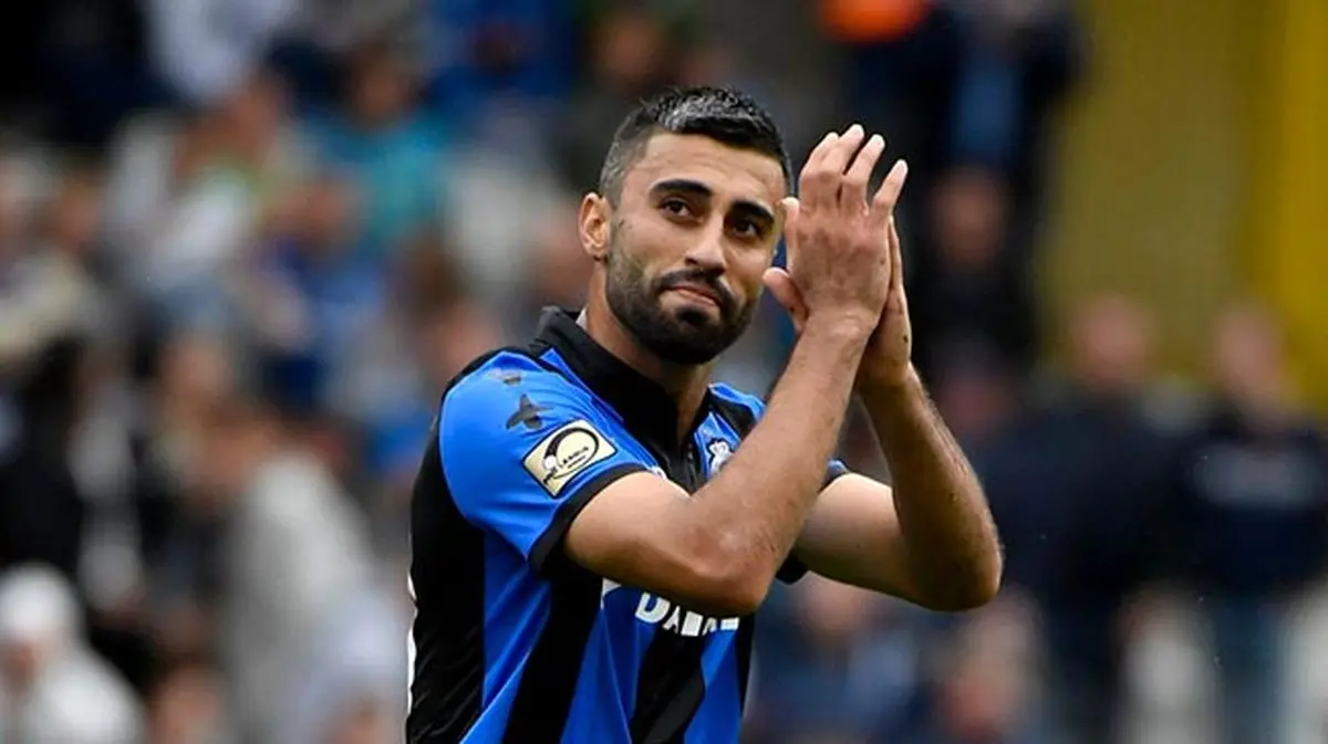 غیبت رضایی در برد ۶ گله کلوب بروژ