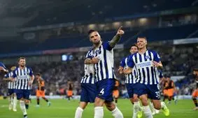 برتری برایتون مقابل والنسیا با جهانبخش