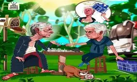 تفریح مربیان بدون تیم را ببینید!