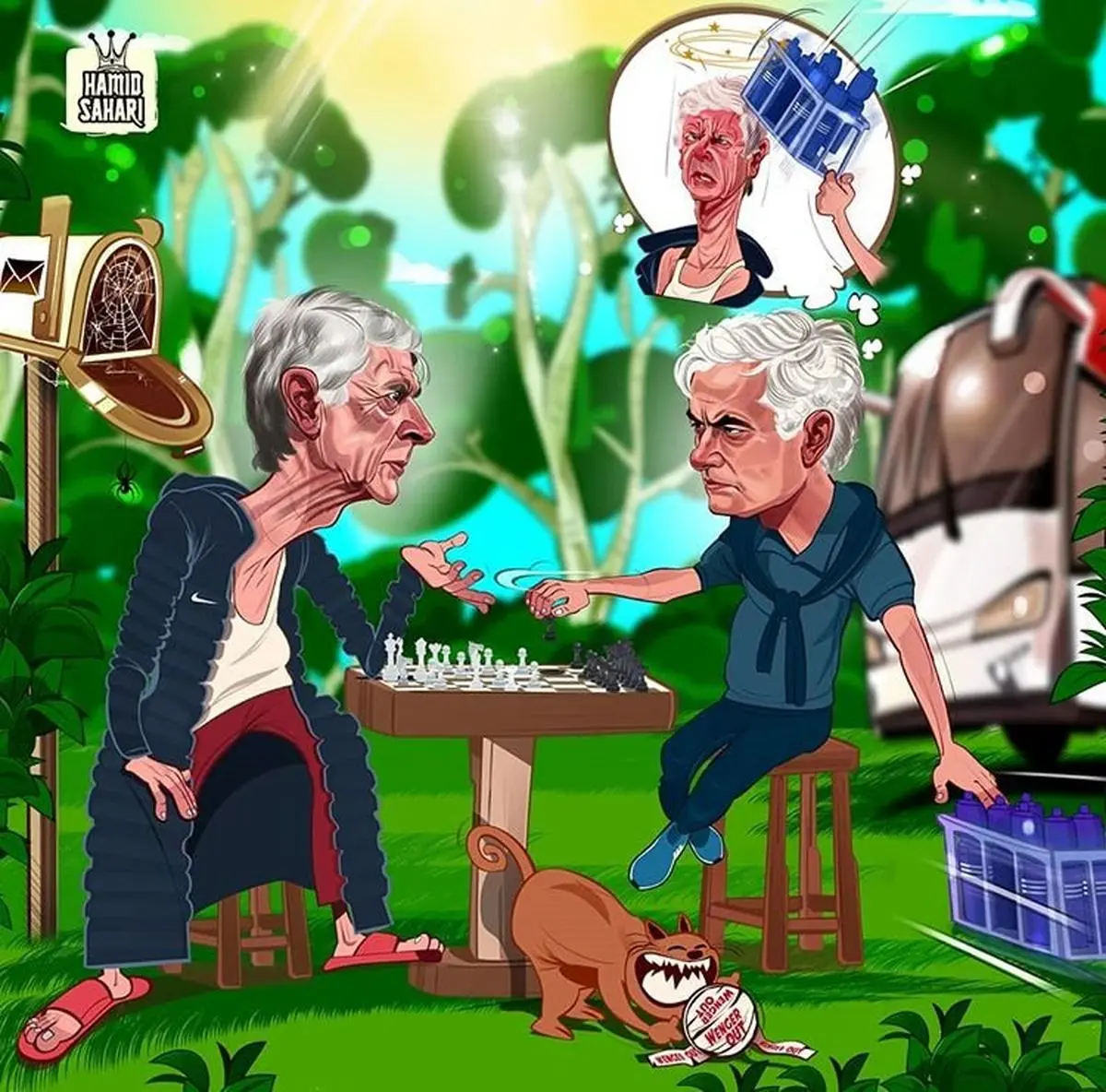 تفریح مربیان بدون تیم را ببینید!