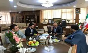 تاکید مدیرعامل گل‌گهر بر حمایت از کشتی در دیدار با علیرضا دبیر