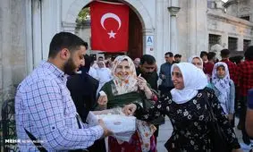 نماز عید قربان در ترکیه+ عکس