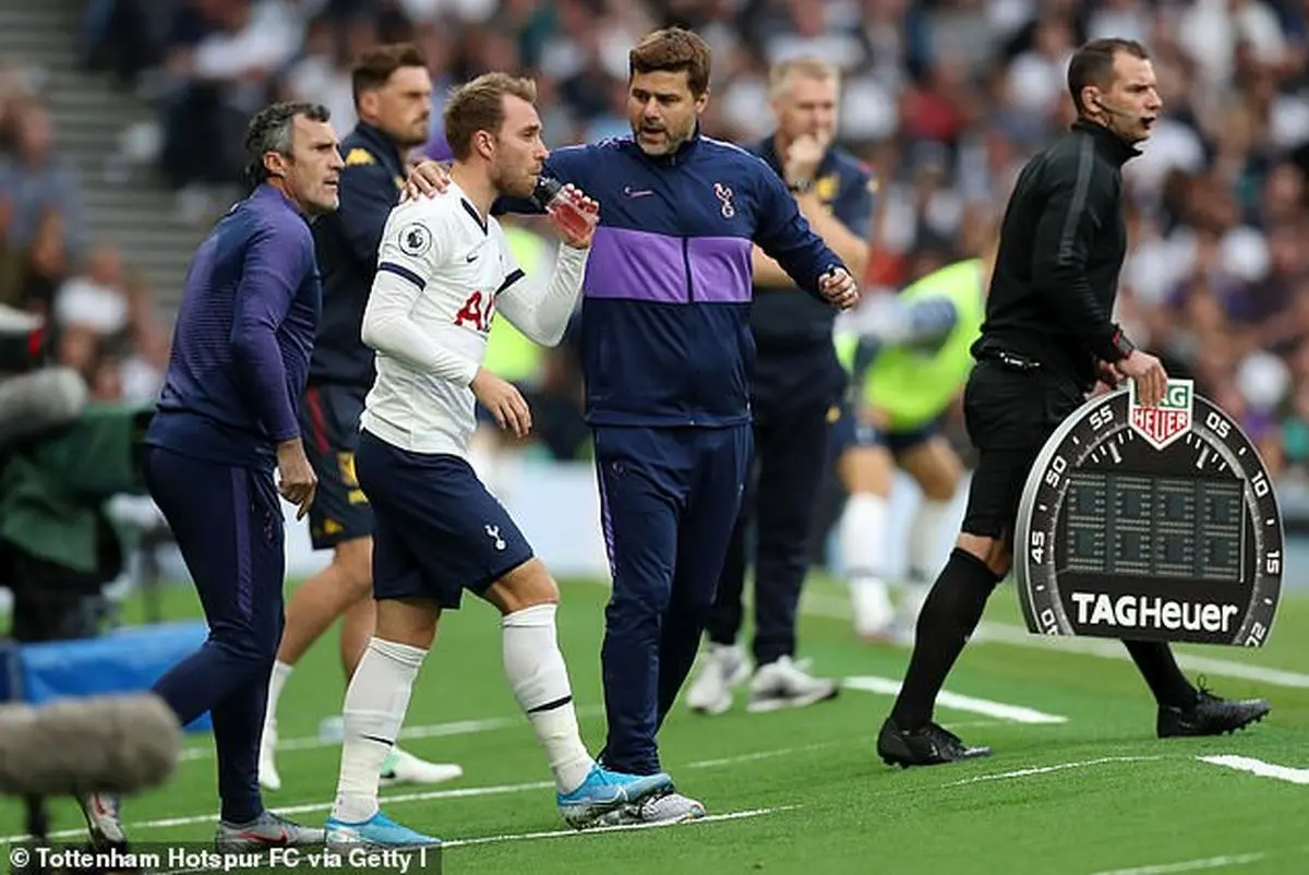 تاتنهام دستمزد اریکسن را دو برابر می‌کند