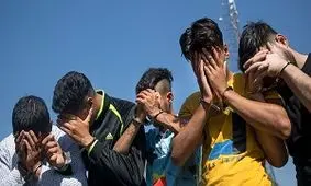 توقف سارقان حرفه‌ای در ایستگاه پلیس دشت آزادگان