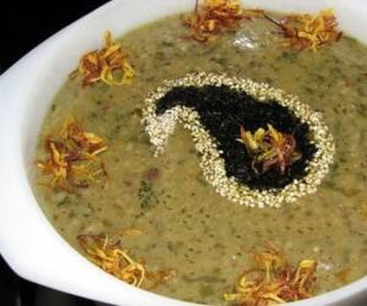 طرز تهیه آش شلهقلمکار با طعمی خوشمزه