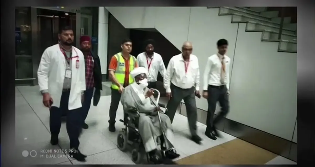 دختر شیخ زکزاکی: پدرم در هند فقط اجازه دارد در بیمارستان باشد