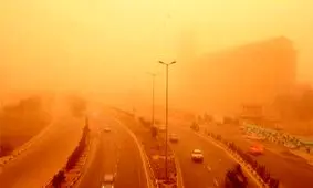 غلظت ریزگردها در فهرج 14 برابر حد مجاز شده است