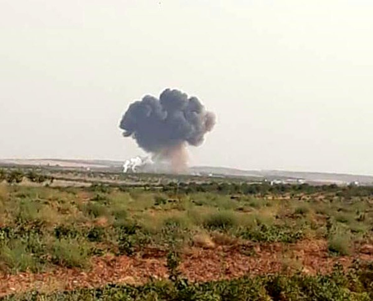 تروریست‌ها یک جنگنده ارتش سوریه را ساقط کردند