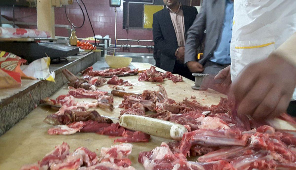 شیشلیک ۹۰ هزار تومانی با گوشت فاسد/ سطل آشغال منبع تامین گوشت رستوران معروف کن و سولقان + عکس