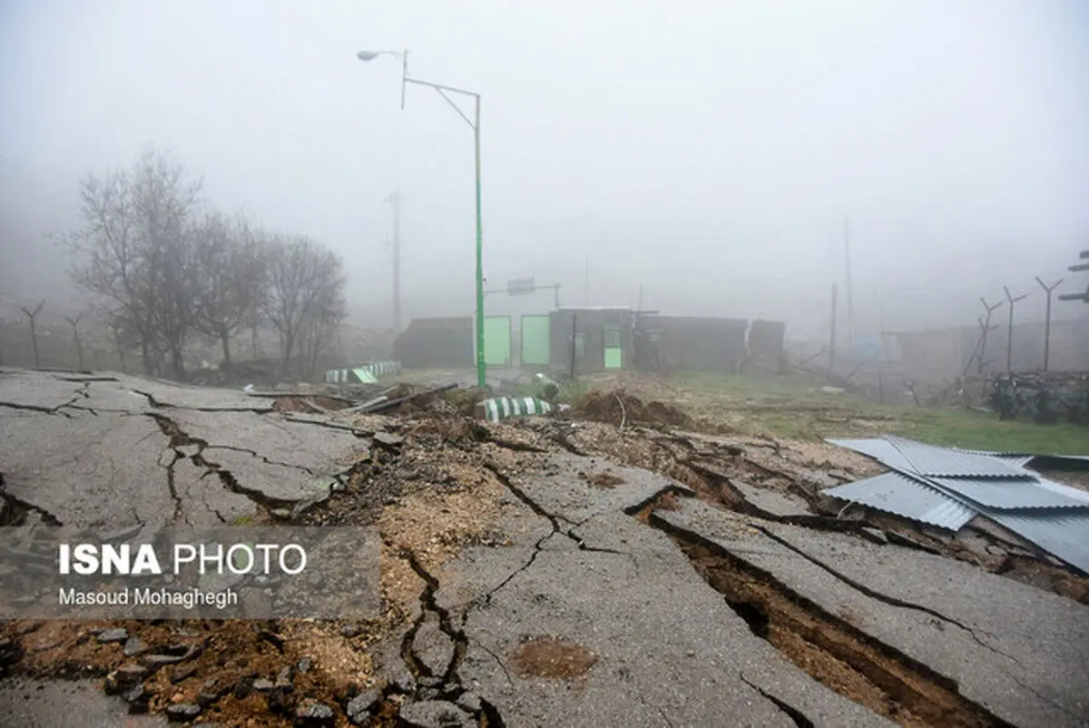 رانش زمین در ارتفاعات تنکابن قربانی گرفت