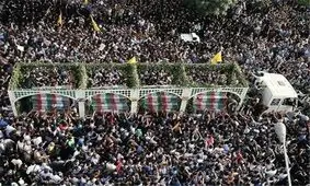 استقبال هزاران نفری مردم پایتخت مقاومت ایران از شهیدان /دزفول با قدوم ۱۶۵ شهید عطرآگین شد