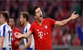 یک رکورد جدید برای رابرت لواندوفسکی