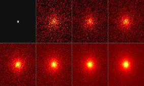 تصاویر ثبت شده از ماه درخشان‌تر از خورشید!
