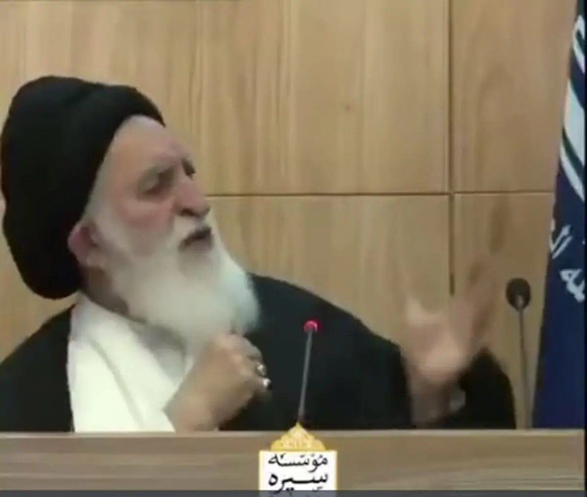 آیت‌الله علوی بروجردی: مرجعیت در شیعه دستوری نیست +فیلم