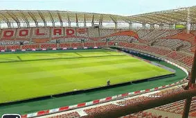 ورزشگاه فولاد تا سه شنبه آماده می شود