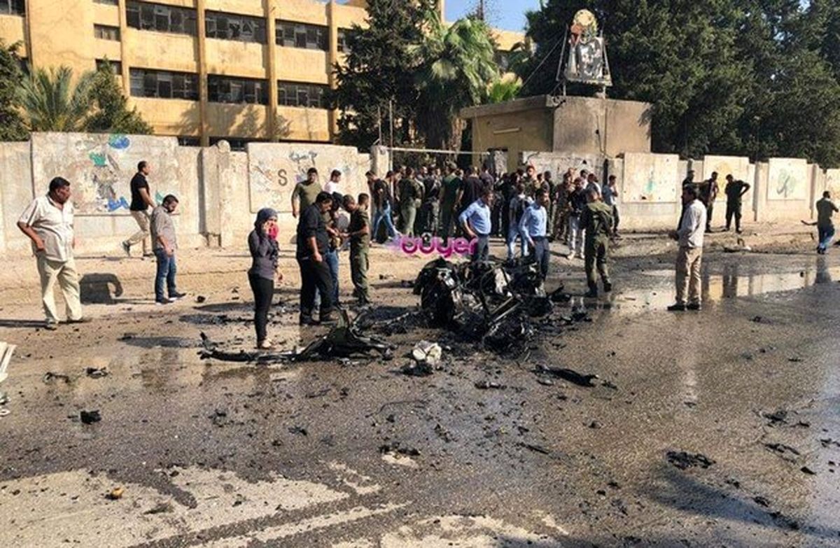 انفجار خودروی بمب‌گذاری شده در قامشلی سوریه