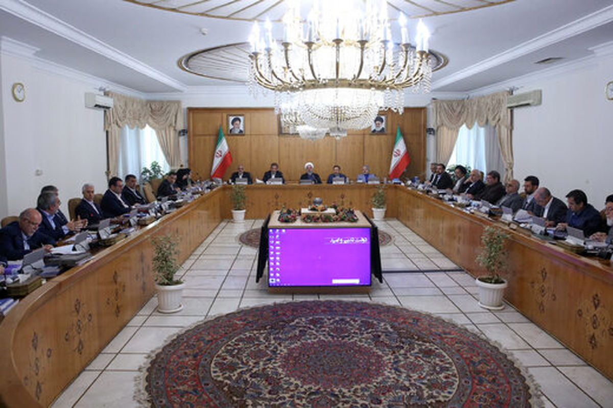 در جلسه هیات دولت به ریاست روحانی چه گذشت؟