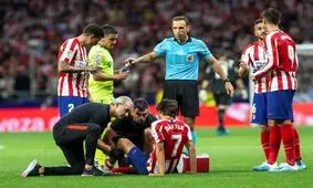 مصدومیت ژوائو فلیکس در اولین قدم