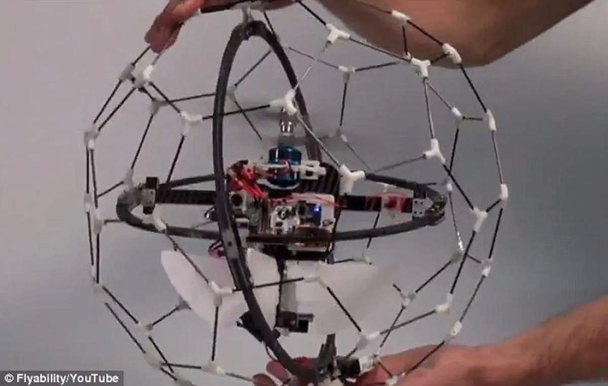 ساخت پهپاد ضدضربه!